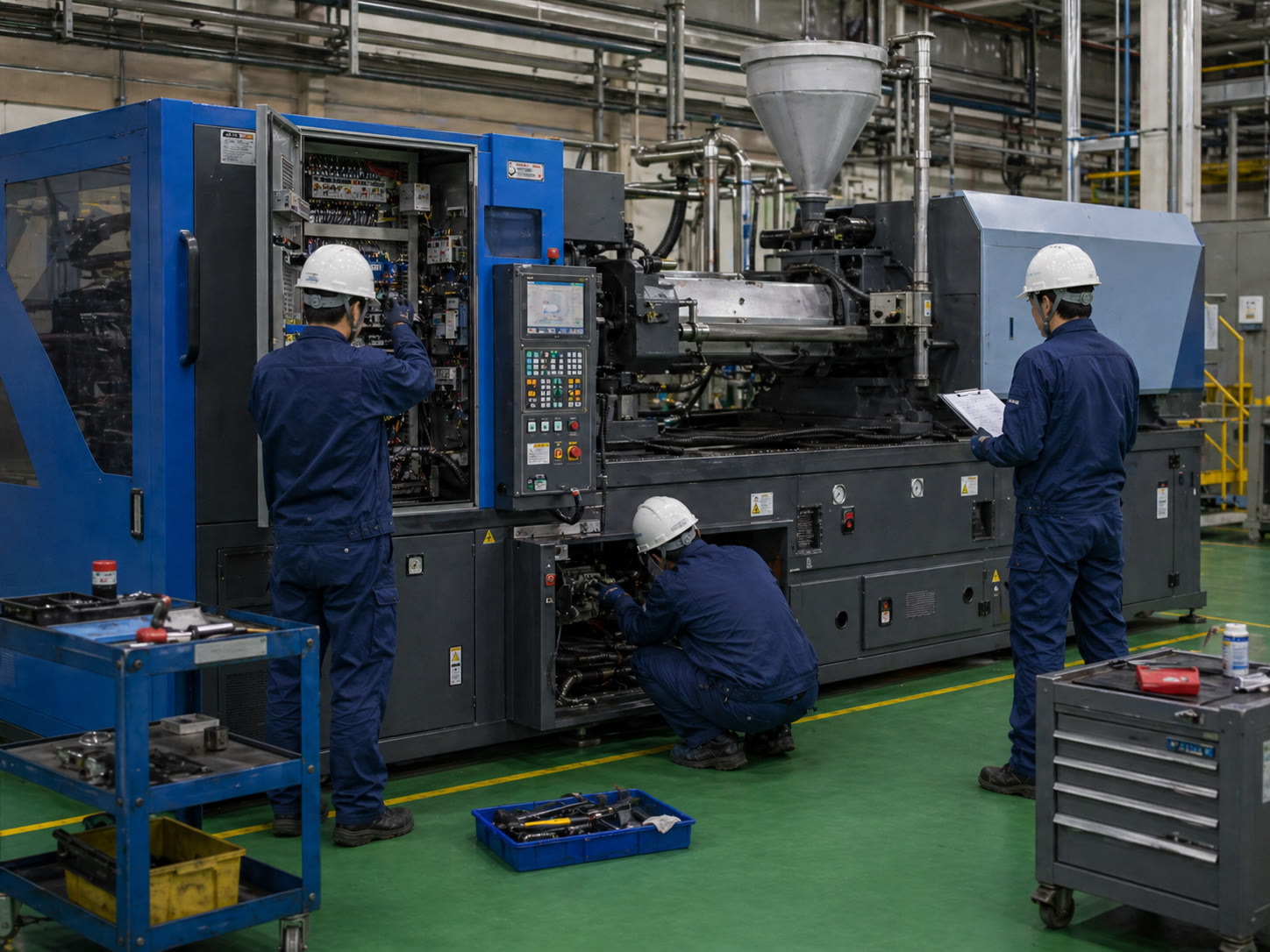 機器設置作業