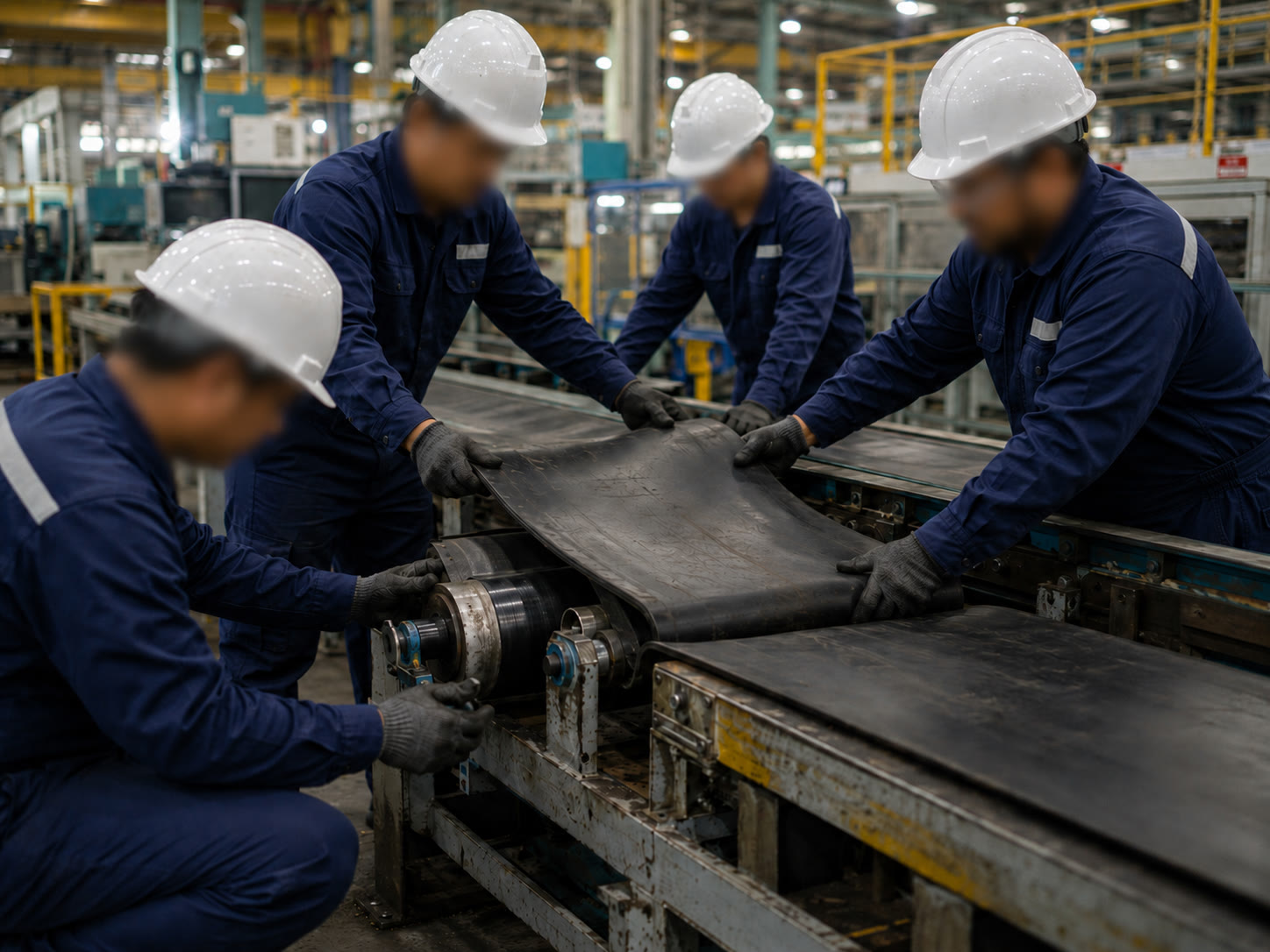 ベルト交換工事・点検作業